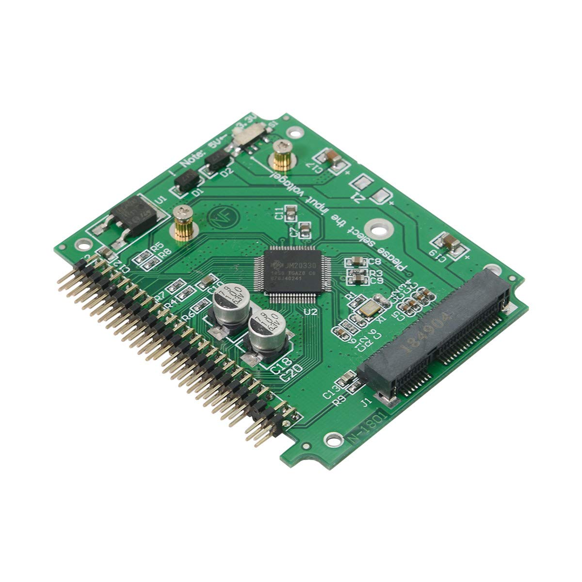 Amazon.com: Cablecc Low Profile Half-Heigh mSATA SSD to 2.5 inch